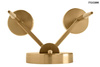 MOOSEE lampa ścienna TORCH TWIN złota (MSE010400199) - Moosee