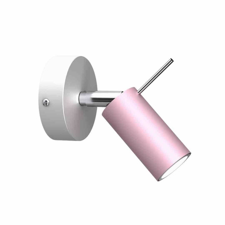 Kinkiet PRESTON PINK/WHITE 1x mini GU10 (MLP7626) - Milagro