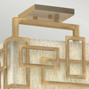 Lampa sufitowa Lanza (HK-LANZA-SF-BR) - Elstead Lighting