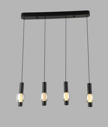 RONDA Lampa wisząca czwórka prosta (7224-0410) - Aviano Lighting