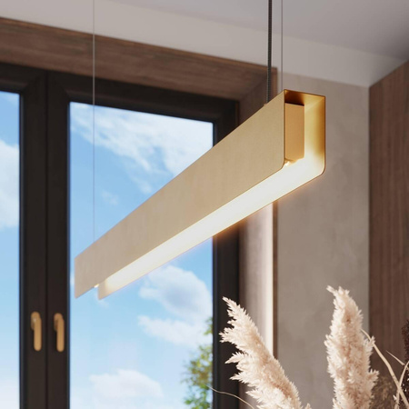 Nowoczesna lampa wisząca do kuchni SPARK złota (SL.1396) - Sollux Lighting