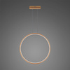 Lampa wisząca Ledowe Okręgi No.1 X 80cm 3k miedziana Dali (LA073/X_80_in_3k_copper_Dali) - ALTAVOLA DESIGN