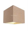 Kinkiet betonowy CUBE kol. beż (D341185)