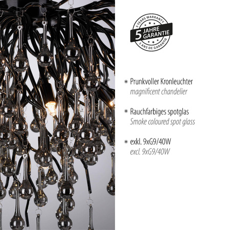 Lampa sufitowa ICICLE 50 cm (8091-18) - Paul Neuhaus