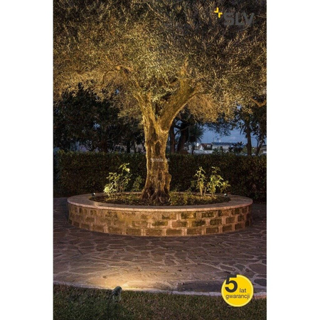 LED SPIKE, lampa wbijana w grunt LED, outdoor, kolor antracytowy, IP55, 3000K, 40° (1002201) SLV