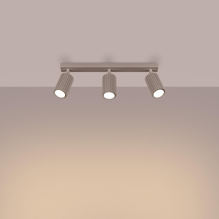 Plafon KARBON 3L taupe (SL.1764) - Sollux Lighting