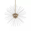 Lampa Wisząca URCHIN Złoto-przeźroczysta (P0491-09D-F7AC) - Zuma Line
