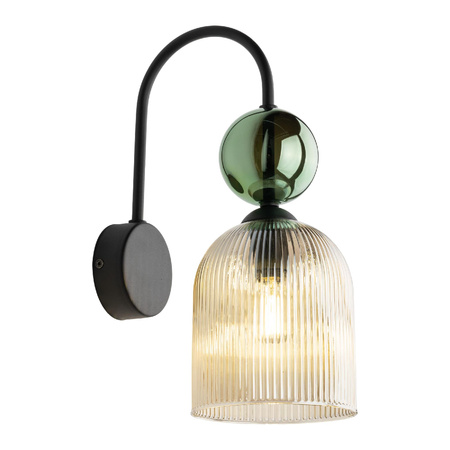 SOPHIA GREEN COGNAC KINKIET 1XE14 (11143) - TK Lighting