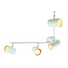 Lampa sufitowa Arezzo 4lt bar white 7W (73686) - Saxby