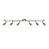 Lampa sufitowa Amalfi 6lt bar antique brass 35W (61001) - Saxby