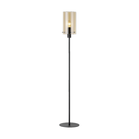 Lampa Podłogowa POLVERARA czarna (39542) - EGLO