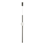 Lampa wisząca O-LINE LED 93 cm czarna (ST-1689L BK) - Step into Design