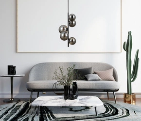 Lampa wisząca Canello  (PND-406007-V5A-BCR) - Italux