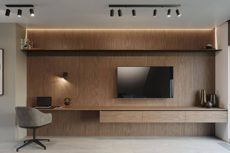 Plafon RING 6L czarny (SL.0334) - Sollux