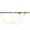Lampa wisząca BALBO złoto-czarna (2200277L) - Zuma Line