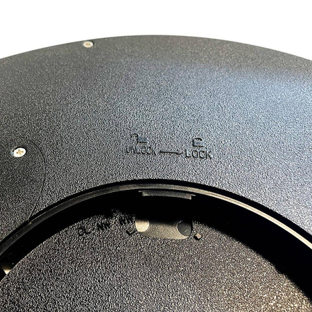 Plafon MAQ 24W 3CCT Czarny (ML0439) - Milagro