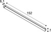 Lampa sufitowa INDUSTRY BATTEN V 1500, 22/42 W  (1007507) - SLV
