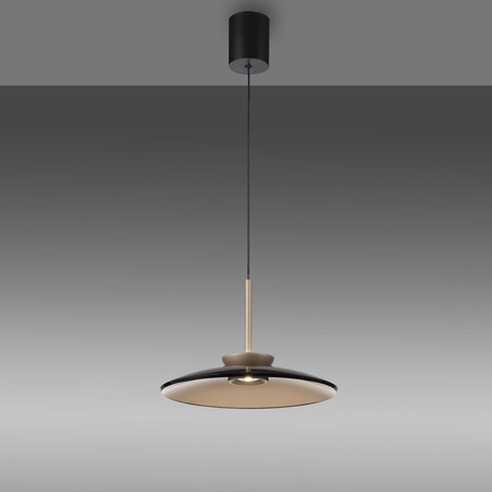 Lampa nad stół z płynną regulacją wysokości PURE E-MOON BRĄZOWY (2195-97) - Paul Neuhaus