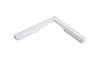 Oprawa szynowa SAGA TRACK MAGNETIC CORNER A 24W MILKY120 3000K WH (AZ4614) - Azzardo