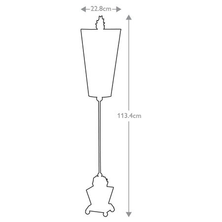 Lampa stołowa Peony (FB-PEONY-TL) - Elstead Lighting