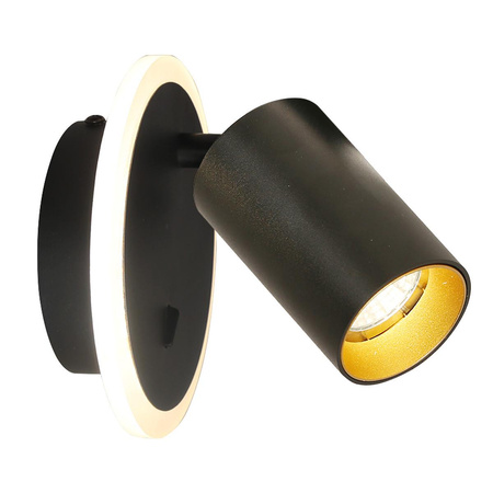 Kinkiet / Spot Parma 1 (LP-0612/1WS BK) - Light Prestige