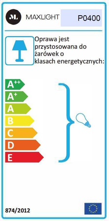 Lampa wisząca SISTEMA (P0400) - MAXlight