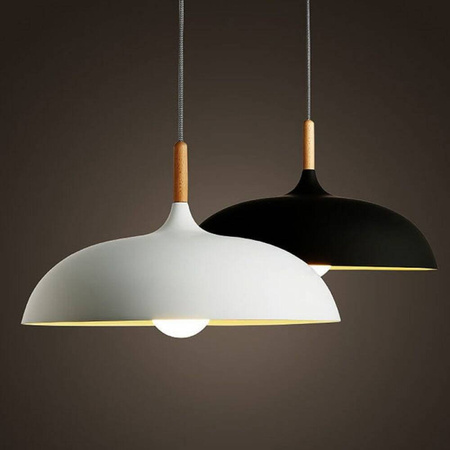 Lampa wisząca SAUCER czarna (ST-5219-black) - Step into Design