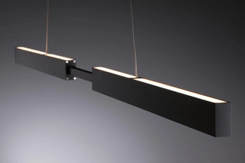 Lampa wisząca APTARE sensor LED 2x16,5 1X16,5W 2700K 230V czarny matowy (PL76989) - PAULMANN