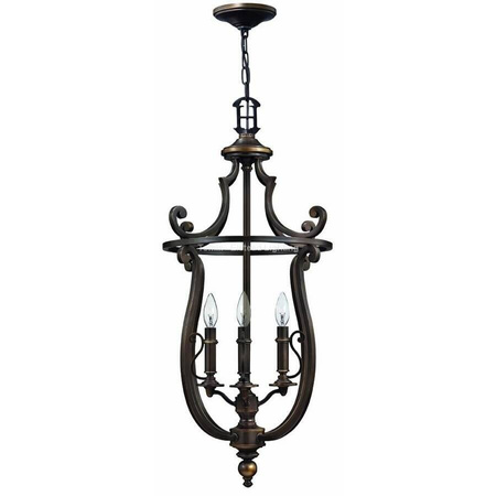 	 	 	  Lampa wisząca PLYMOUTH kol. STARY BRĄZ (HK/PLYMOUTH4P) - Hinkley - Elstead Lighting - żyrandol