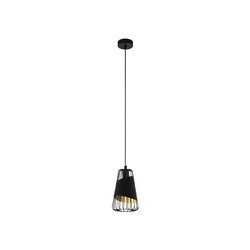Lampa wisząca AUSTELL &#216;165 czarna/złota (49447 - Eglo) - żyrandol