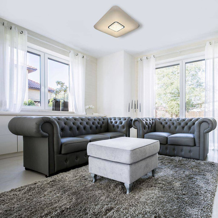 Plafon YAX 24W LED Ściemnialny+ Pilot (ML4402) - Milagro