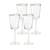 KARE komplet 4 kieliszków do wina         HOMMAGE 400 ml (60904) - Kare Design