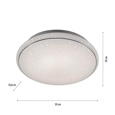 JUPITER LAMPA SUFITOWA BIAŁY (14366-16) - Paul Neuhaus