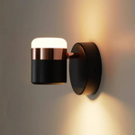 Lampa ścienna POCCO LED czarna (D9926W black) - Step into Design