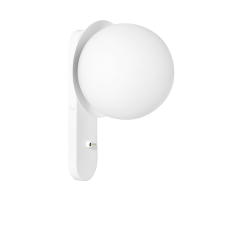 KUUL D1 Biała Lampa Ścienna / Kinkiet Z Włącznikiem (KLD11001) - Ummo