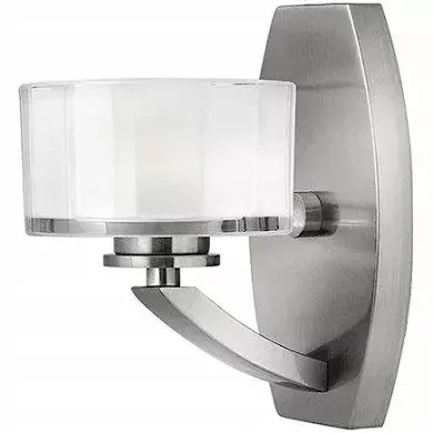 	 	 	  Lampa ścienna, kinkiet  MERIDIAN kol. NIKIEL (HK/MERIDIAN1) - Hinkley - Elstead Lighting