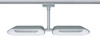 URail System Spot Dipper 2x8W Chrom Mat/Biały 230V (PL95469) - PAULMANN