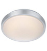 MOON Plafon 28cm Led Aluminium/Biały