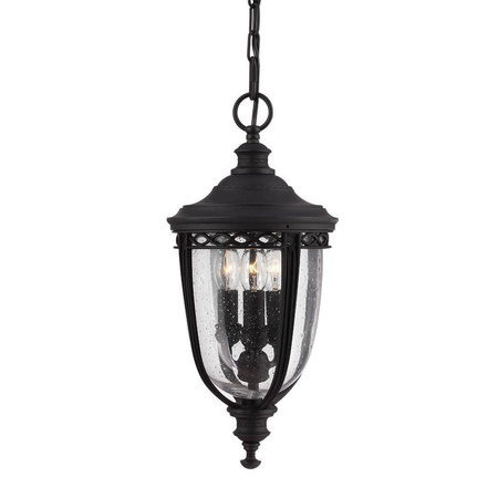 Lampa zewnętrzna, wisząca ENGLISH BRIDLE kol. CZARNY (FE/EB8/M BLK) - Feiss - Elstead Lighting