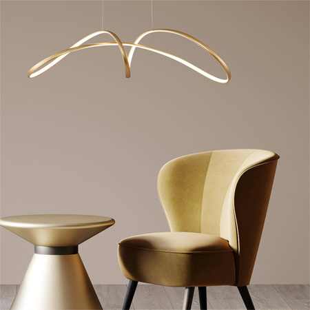 Lampa wisząca FERMI złota (20026P-GD) - Zuma Line