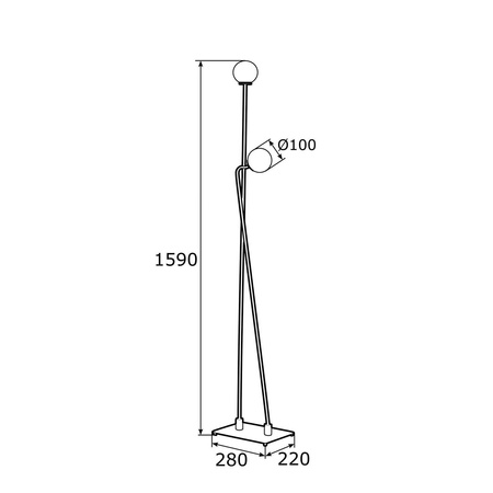 Lampa podłogowa FARON (893) - ARGON