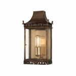 Lampa zewnętrzna, kinkiet REGENTS PARK kol. ANTYCZNY MOSIĄDZ (REGENTS PARK BR) - Elstead Lighting