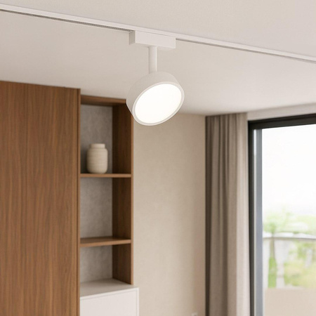 Lampa na szynie, sterowana aplikacją Slim Magnetic Track Biały 9W LED Tuya CCT (ML2206) - Milagro