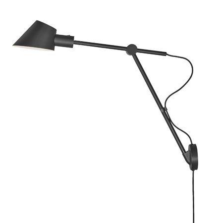 Lampa ścienna STAY Nordlux E27 60W Aluminium Czarny