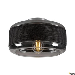 Plafon PANTILO ROPE 27, oprawa ścienna i sufitowa natynkowa srebrna (1007590) - SLV