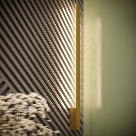 Kinkiet LAHTI L złoty LED 4000K (TH.199) - Thoro Lighting