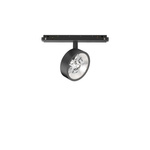 EGO Czarny (EGO_TRACK_FLAT_SINGLE_09W_3000K_1-10V_BK) - Ideal Lux