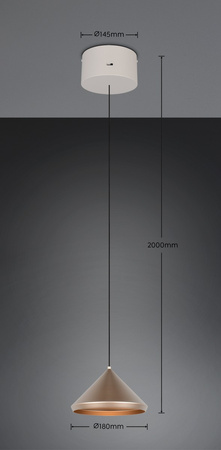 Pojedyncza lampa wisząca LAGUNA (336210165) - Trio