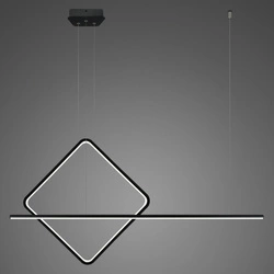 Lampa wisząca LINEA No.4 B 60 cm czarna 3k ściemnialna  Altavola Design (LA087/PD2_60_3k_black_dimm) - ALTAVOLA DESIGN