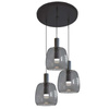 PENDANT LIGHT LED 3X5W 3000K BLACK (1971 Zambelis) - Zambelis
